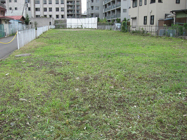 空き地の除草作業後